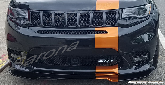 Custom Jeep Grand Cherokee  SUV/SAV/Crossover Front Lip/Splitter (2017 - 2021) - $590.00 (Part #JP-027-FA)